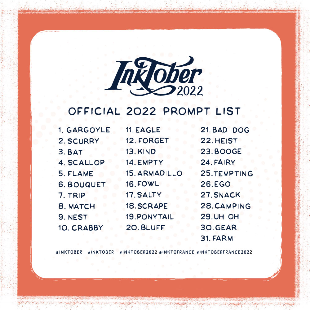 Liste Inktober 2022